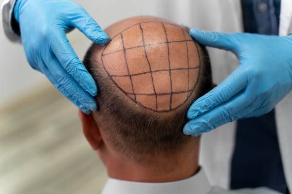 Haarprothesentechnik FAS - Haartransplantation für glatzköpfige Menschen